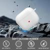 Blessed Brother Bluetooth Earbuds Case Cover for pods 3 with Keychain Headphone Cover Unisex Shockproof Protective view 4