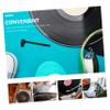 NUOBESTY Vinyl Cleaning Brush for Record Players Bristles Anti-Static Dust Cleaner Retro Design Brush for Vinyl Records view 3