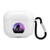 Sasquatch Bigfoot Trees Forest 4 Bluetooth Earbuds Case Cover for pods 3 with Keychain Headphone Cover Unisex Shockproof Protective view 1