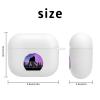 Sasquatch Bigfoot Trees Forest 4 Bluetooth Earbuds Case Cover for pods 3 with Keychain Headphone Cover Unisex Shockproof Protective view 2