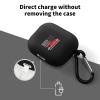 Pole Dancer Stripper America Flag Bluetooth Earbuds Case Cover for pods 3 with Keychain Headphone Cover Unisex Shockproof Protective view 3