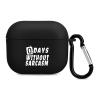 0 Days Without Sarcasm 1 Bluetooth Earbuds Case Cover for pods 3 with Keychain Headphone Cover Unisex Shockproof Protective view 1