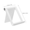 balacoo 1pc Creative Foldable Phone and Tablet Storage Rack Non Slip Desktop Stand for Home Office Kitchen and Nightstand Lightweight and Durable Design for Vertical Horizontal Use view 2