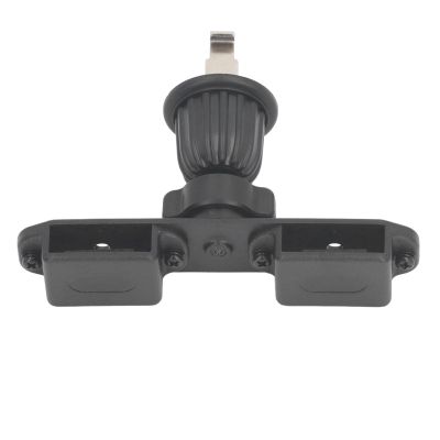Handheld Radio Car Vent Mount Adjustable Flexible Design Secure Fit Universal Compatibility for Most Cars Trucks SUVs Black ABS Material