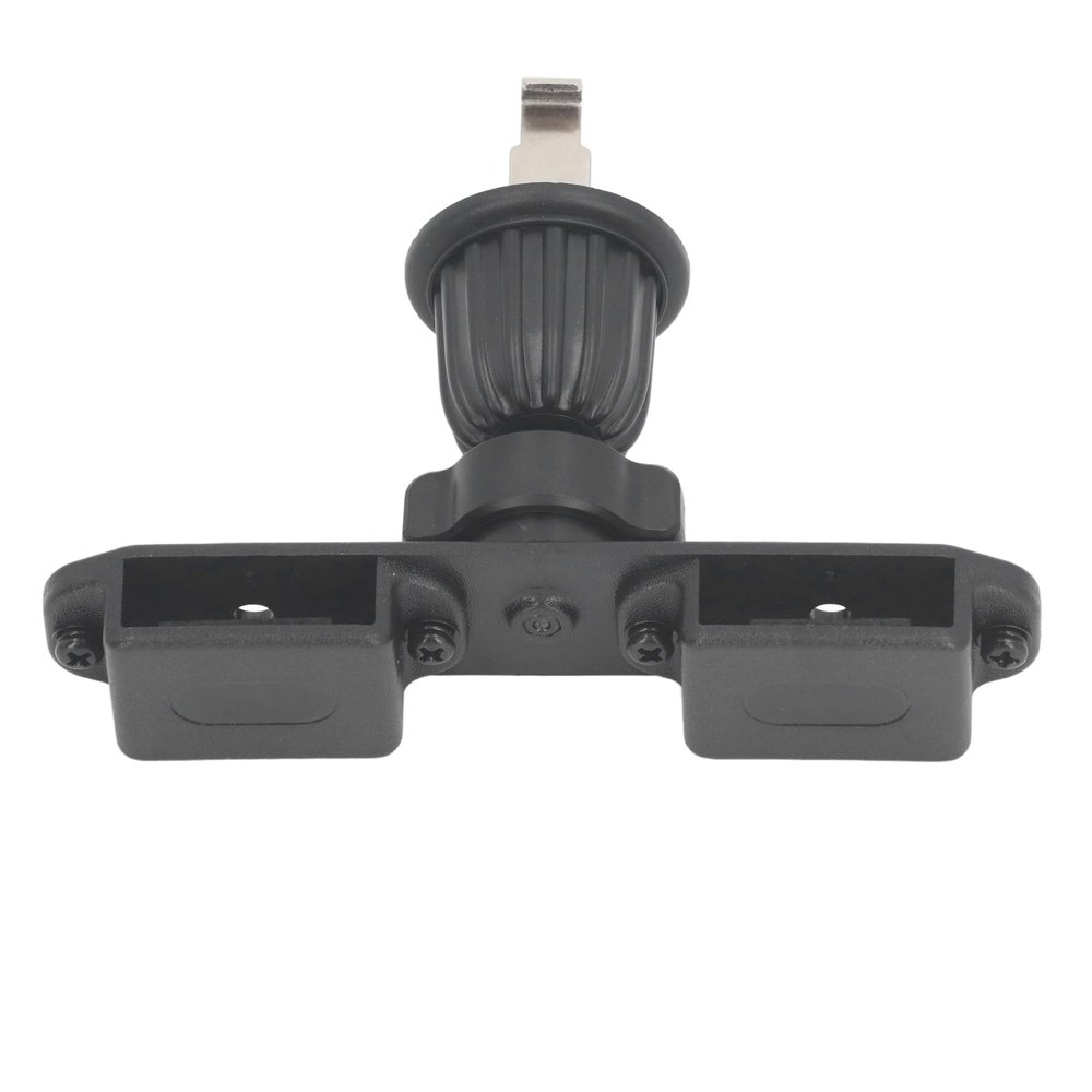 Handheld Radio Car Vent Mount Adjustable Flexible Design Secure Fit Universal Compatibility for Most Cars Trucks SUVs Black ABS Material