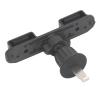 Handheld Radio Car Vent Mount Adjustable Flexible Design Secure Fit Universal Compatibility for Most Cars Trucks SUVs Black ABS Material view 2
