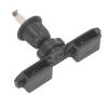 Handheld Radio Car Vent Mount Adjustable Flexible Design Secure Fit Universal Compatibility for Most Cars Trucks SUVs Black ABS Material view 4