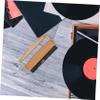 BESPORTBLE Vinyl Record Cleaning Brush Tool Static Bristles for Optimal Sound Quality Compact Dust Removal Brush for Vinyl Records and Grain Design view 2