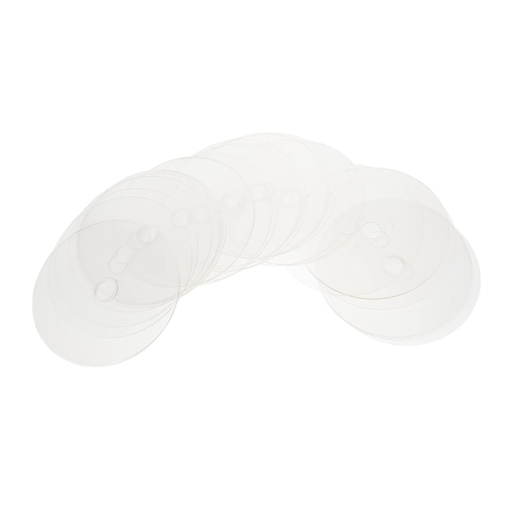 HOMSFOU 30pcs DIY Cd Discs Blank for Painting Decorative Discs DIY Decor Creative Home Decorations