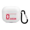 0 Days Without Sarcasm Bluetooth Earbuds Case Cover for pods 3 with Keychain Headphone Cover Unisex Shockproof Protective view 1