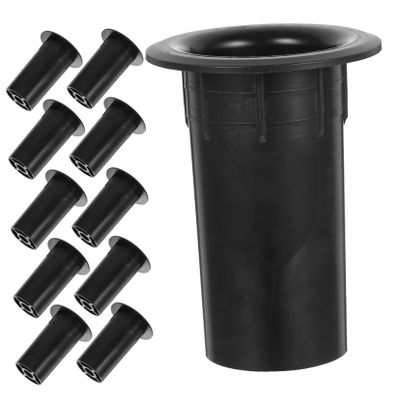 Holibanna 12pcs Plastic Speaker Port Tube Bass Accessory for Improved Sound Quality Speaker Cabinets Home Portable