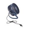 Cocoarm USB Fan, Mini USB Table Fan 360 Degrees Rotation Desk Fan Portable Fan Small Ultralise for Home Desk Office Travel (dark blue) view 1