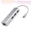 Artibetter 3 Ethernet Laptop Adapter USB c Adapter Plug Ethernet to USB view 2
