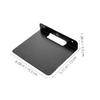 BESPORTBLE Speaker Stand Desk Mount Wall-Mounted Bracket for Organizer Sleek Edge Home Speaker Mount view 3