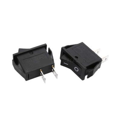 10Pcs Rocker Switch 16A 250V 20A 125VAC 2Pin Reset Switch Momentary Push Button Switch KCD3 15 * 32 mm Power Switch