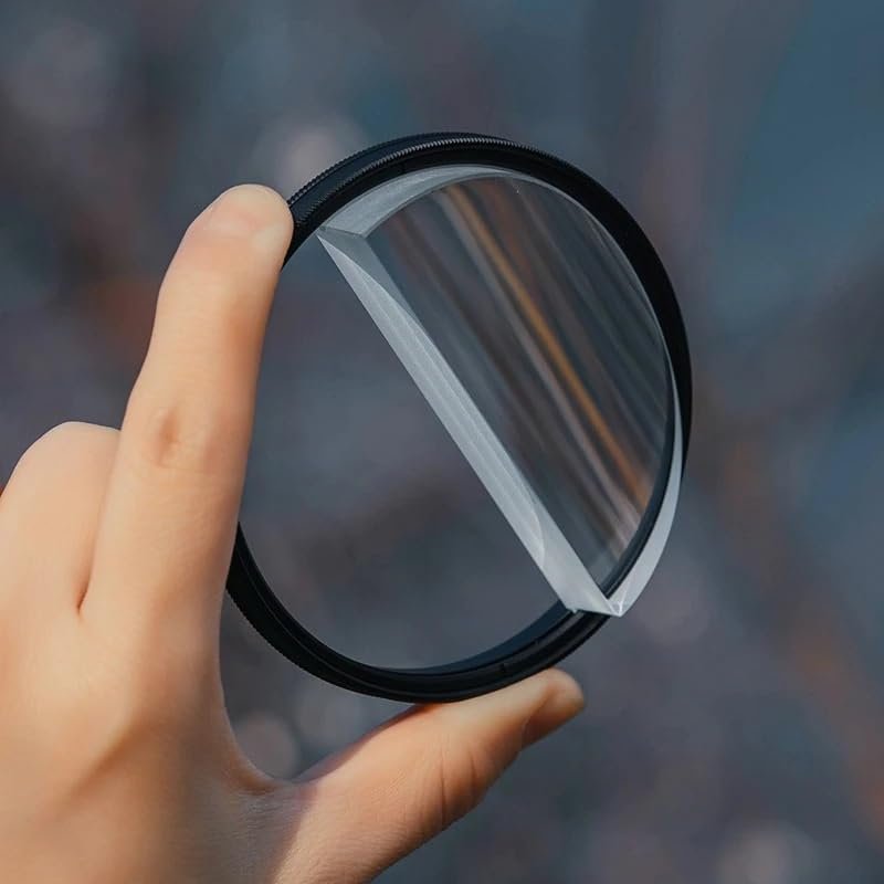 77/82 mm Glass Prism Lens Ultra-high Speed Effect Split Motion Filter Photography(Add58-77StepRing)