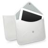 BoxWave Case Compatible with ASUS Chromebook CM30 Detachable (CM3001) (10.5 in) - Elite Leather Messenger Pouch, Synthetic Leather Cover Case Envelope Design - Ivory White view 4