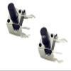 100Pcs Tact Switch 6 * 6 * 9mm Horizontal with Bracket Tactile Push Button Switches 6x6x9mm Micro Switch view 2