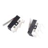 10Pcs Limit Switch Push Button Switch 1A 125V AC Mouse Switch 3Pins 90 Degree Curved Needle Micro Switch view 1