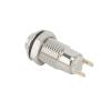 8MM 10MM 12MM 16MM Metal Button Switch Self Lock Button High Head Self Lock Switch 1 Normally Open Waterproof Antirust Momentary self-Reset(No Light,12MM_12-24V) view 1