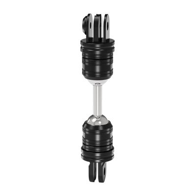 BGNing Dual Ball Head Adjustable Bracket, 1/4 Quick Release CNC Aluminum Camera Head, Suitable for use with Selfie Sticks, Tripods, Compatible with Hero/Action 5pro Sports Cameras (Type 11)