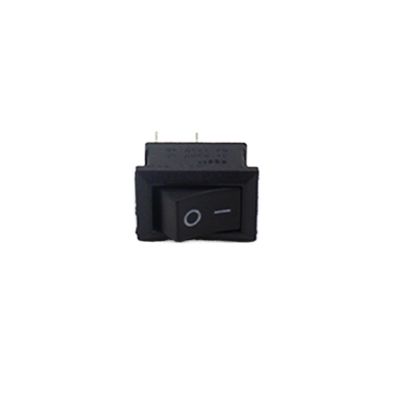 5/10Pcs Push Button Switch 10x15mm SPST 2Pin 3A 250V KCD11 Snap-in on/Off Rocker Switch 10MM*15MM Black Red and White(Black,5pcs)