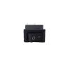 5/10Pcs Push Button Switch 10x15mm SPST 2Pin 3A 250V KCD11 Snap-in on/Off Rocker Switch 10MM*15MM Black Red and White(Black,5pcs) view 1