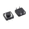100Pcs 12 x 12mm x 6mm 12 * 12 * 6H Panel PCB Momentary Tactile Tact Push Button Switch DIP view 1