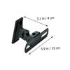 Vaguelly Universal Rotatable Wall Speaker Mount for Surround Sound Systems Adjustable Bracket Center Channel Support for Home Theater and Audio Setup view 2