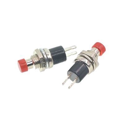 10PCS 7mm Normally Open 2Pins Momentary Push Button Switch Reset Switch
