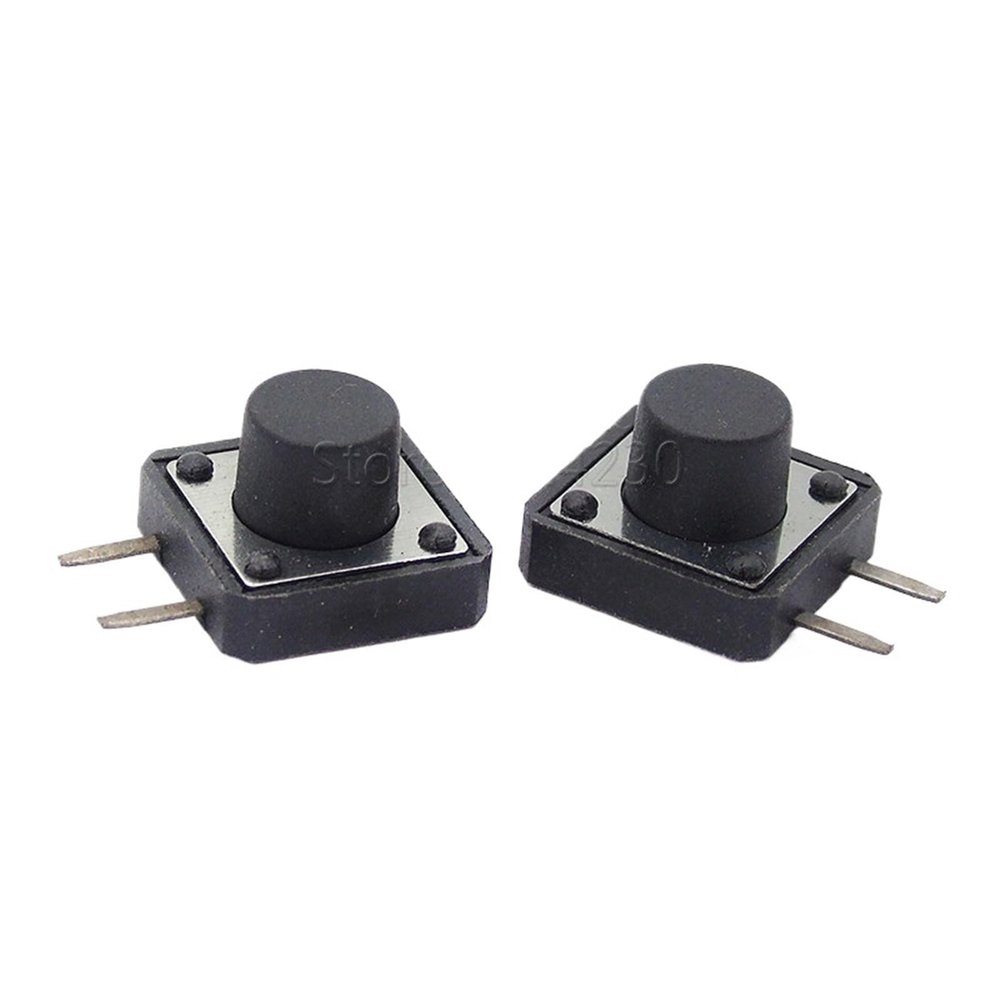 20PCS 12x12x8mm Micro Tact SMD Illuminate Panel PCB Momentary Tactile Tact Mini Push Button Switch Side 2pin 12 * 12 * 8mm