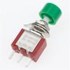 5Pcs 3Pin C-NO-NC 6mm Mini Momentary Automatic Push Button Switch ON-(ON) 2A 250VAC/5A 120VAC Toggle Switches(Red) view 3