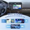 8Core 4G+64G Car Stereo for Honda Civic 2001-2005, Qualcomm Snapdragon Chip, Wireless CarPlay Android Auto, 9" IPS Touchscreen Radio for Civic, GPS+5GWiFi, Bluetooth, Backup Camera view 3