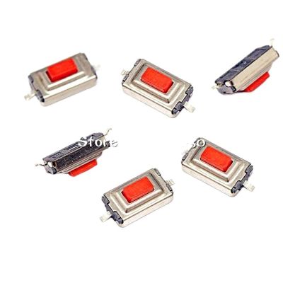 1000Pcs 3 * 6 * 2.5mm 3 * 6 * 2.5H 3x6x2.5mm SMD Red Push Button Switch Microswitch Tact Switch