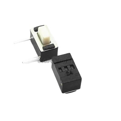 100PCS 3x6x5mm Micro Switch DIP-2 2 pin Tactile Switch Side of pins Push Button Button 3 * 6 * 5mm Height 5mm(3x6x5mm)