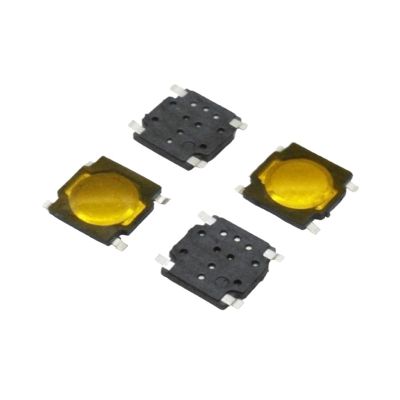 100Pcs 4.5 * 4.5 * 0.55mm 4.5x4.5X 0.55MM 4.5X4.5X0.55mm Tactile Push Button Switch Tact 4 Pin Switch Micro Switch SMD