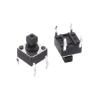 100Pcs 6 * 6 * 7.3MM Square Head 6 * 6 * 7.3H 4 pin Vertical Micro Switch Button Switch DIP-4 view 3