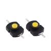10PCS Flashlight Button Switch Yellow Straight Pins 1813-DF ON-of 18x13mm 2 pins Yellow Switch view 1