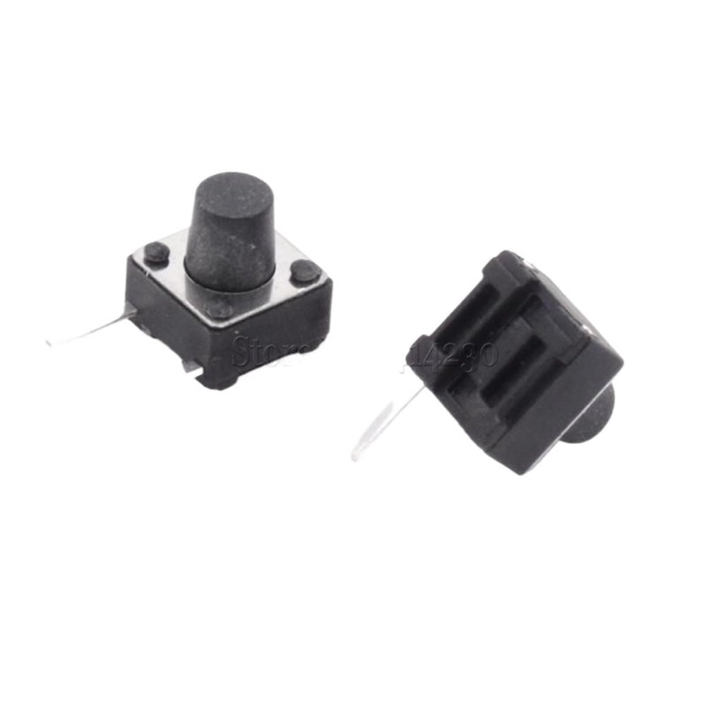 100Pcs 6 * 6 * 7MM 6X6X7MM SMD Tact Light Touch Switch 2 Pin Side Button Micro Button 6 * 6 * 7H