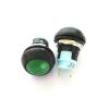 1PC PBS-33A 12mm 2Pin Mini Round Self Lock Push Button Switch Waterproof Switch(1PC Green) view 1