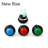 1PC PBS-33A 12mm 2Pin Mini Round Self Lock Push Button Switch Waterproof Switch(1PC Green) view 3