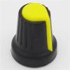 12pcs Potentiometer knob Switch Cap (Peach Heart Button A Variety of Colors) Diameter 6 mm Diameter 15 mm * 17 mm high view 2