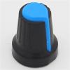 12pcs Potentiometer knob Switch Cap (Peach Heart Button A Variety of Colors) Diameter 6 mm Diameter 15 mm * 17 mm high view 3