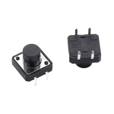 100Pcs 12 x 12mm x 9mm 12 * 12 * 9H Panel PCB Momentary Tactile Tact Push Button Switch DIP