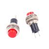 10PCS 10mm Mini Round Push Button Switch No Lock DS-316 Red Green Doorbell Reset Switch DS-314(10PCS Red) view 1