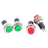 10PCS 10mm Mini Round Push Button Switch No Lock DS-316 Red Green Doorbell Reset Switch DS-314(10PCS Red) view 3