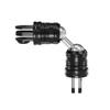 BGNing Dual Ball Head Adjustable Bracket, 1/4 Quick Release CNC Aluminum Camera Head, Suitable for use with Selfie Sticks, Tripods, Compatible with Hero/Action 5pro Sports Cameras (Type 12) view 4