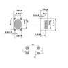 100PCS SMT 3.2X4.2X2.5MM 3 * 4 * 2.5mm 4 Pin Tactile Tact Push Button Micro Switch Momentary view 2