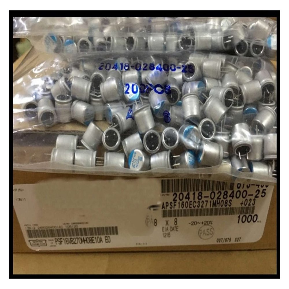10pcs-100pcs 270uF 16V NCC PSF Serires 8x8mm Super Low 16V270uF for Motherboard VGA Solid Capacitors(10pcs)