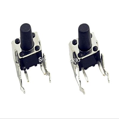 100Pcs Tact Switch 6 * 6 * 8mm Horizontal with Bracket Tactile Push Button Switches 6x6x8mm Micro Switch